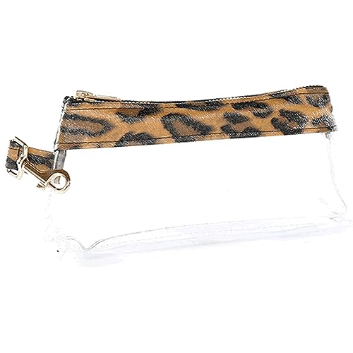 KEYPER Clear Bag (IT BAG Luxe) Transparent Small Travel Purse for Women Clear Clutch Women Purses & Handbags-Without Wristlet