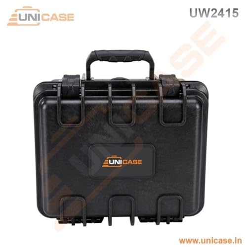 Image of UNICASE Heavy Duty Waterproof Protective Hard Shell Plastic Pelican case for Drones, Cameras & Accessories and Electronic Equipment�s Carry Case with Pick and Pluck, precut Cubed Foam (UW2415FM)