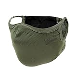ライラクス(LayLax) クールイージーブレスフェイスガード L-XL(頭周59cm以上)モスグリーン 防災 災害