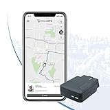 ShieldGPS VO1 - 4G GPS Vehicle Tracker with Smart Anti Theft alerts - Mini OBD Port Device for Cars...