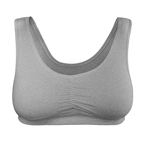 Beginners Training Bra Style 1553 (34, Grey)