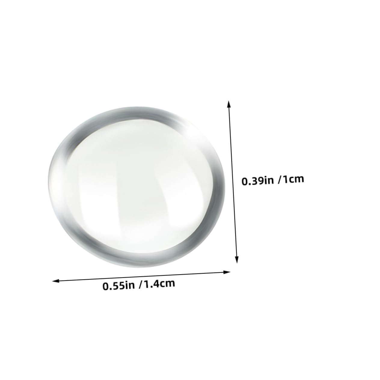 CIMAXIC Glass Beads Flat 200pcs Fish Tank Decor Stones Landscape Glass Decor for Aquarium DIY Craft