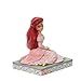 Enesco Disney Traditions by Jim Shore The Little Mermaid Ariel Sitting Personality Pose Figurine, 3.5 Inch, Multicolor