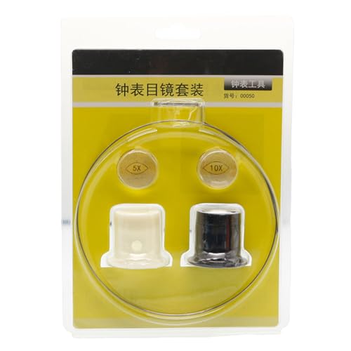 Herramienta de ampliación de reparación de relojes con luz LED 5 10x para horólogos y artesanos