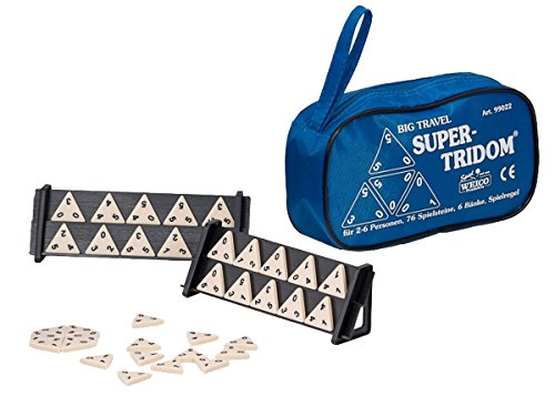 Preisvergleich Produktbild BIG Travel Super-Tridom mit Reißverschlusstasche, 77 Spielsteine