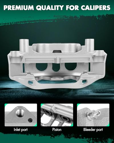 Image of SCITOO 19B6888 19B6889 Rear Left & Right Disc Brake Calipers w /Bracket Fit For Nissan For NV1500 2012-2021,For Nissan For NV2500 2012-2021,For Nissan For NV3500 2012-2021, Single Piston