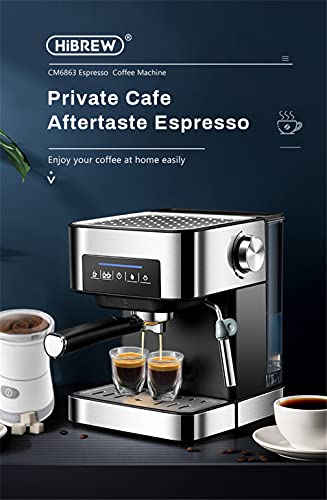 RXF Kaffeemaschine Vollautomat,Mahl Und Brühautomatik Kaffeemaschine Eingebaute Burr Kaffeemühle Mit Milchaufschäumer… – Bild 4