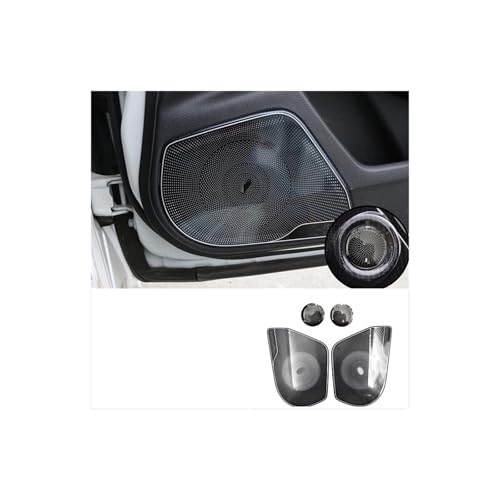 Cache-Haut-Parleur Civic 2016-2021 Rénovation Habitacle - Garniture Portière Noir Titane