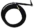 CK Worldwide CK9-12-R FX Standard Series Gas Cooled TIG Torch Flex Head, Black