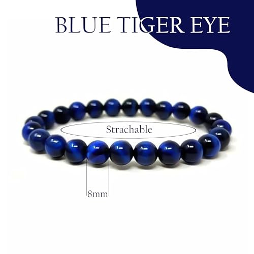 Image of Certified Crystal Bracelet | 8mm Beads | Stretchable Healing Bracelet | Bracelets for Men and Women |