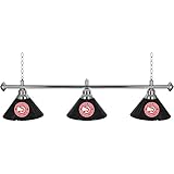 Trademark Global Atlanta Hawks NBA 3 Shade Billiard Lamp