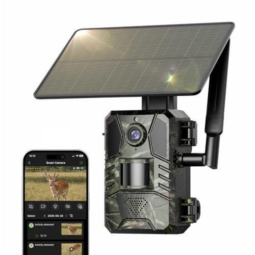Loatos 4G LTE Cellular Trail Camera w/ AI Detection & 2K Live View - image 1