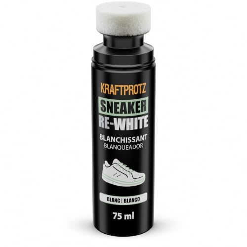 Zapatillas Re-White 75 ml - Limpiador Calzado Blanqueador Tinte Blanco