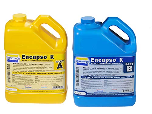 Encapso K - Water Clear Encapsulation/Display Rubber - Gallon Unit