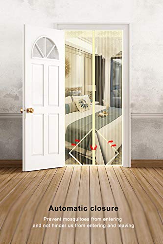 Qemsele Zanzariera Magnetica per Porte, Rete di