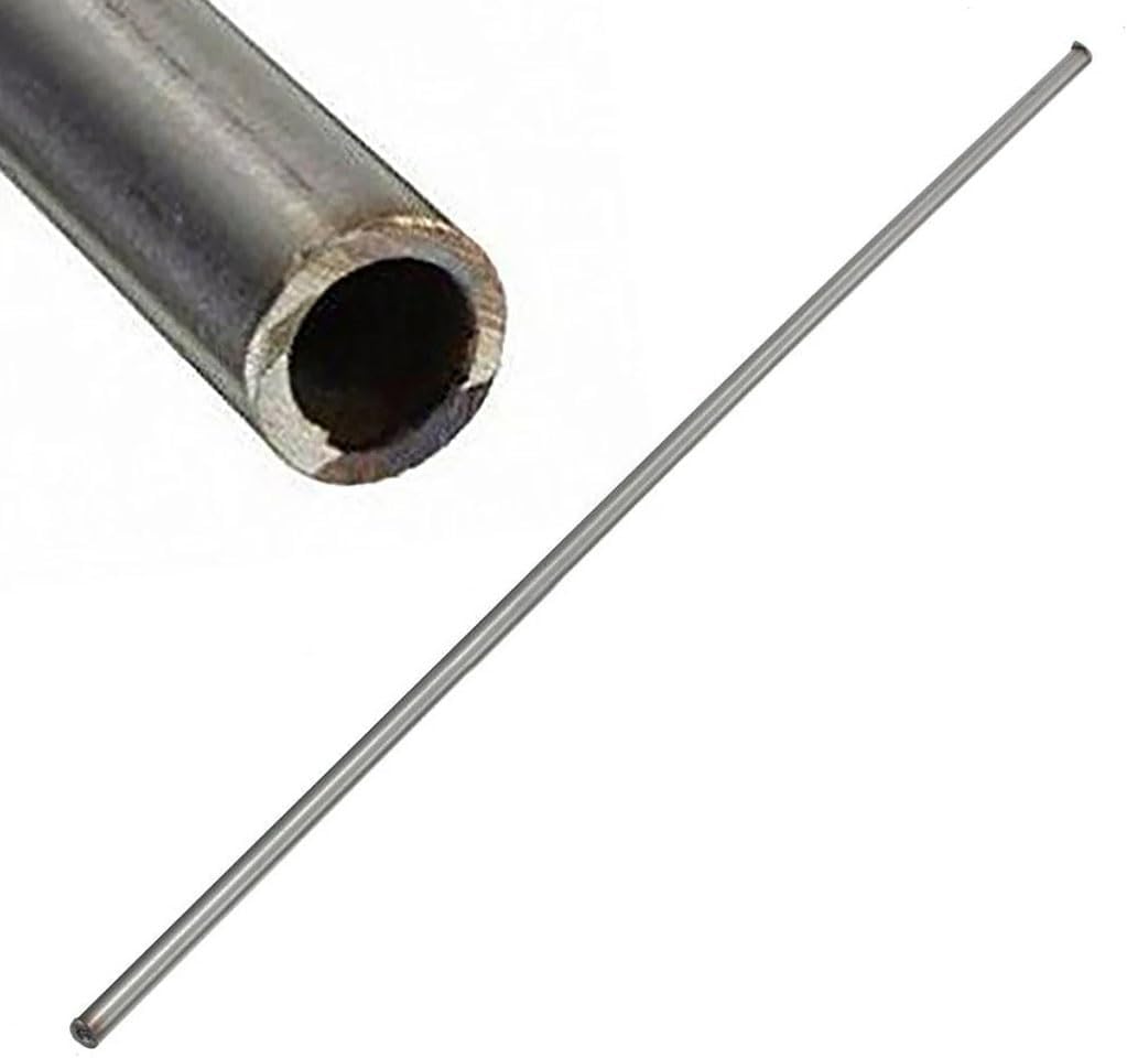 304 Stainless Steel Capillary Tube 250mm - Precision Seamless Round Pipe for, Antenna, Model Making (2pcs)(9mmx7mm)