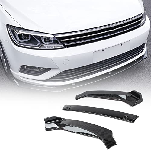 Kit carrosserie avant Golf 7.5 : lèvre de pare-chocs et séparateur bas de voiture carbone
