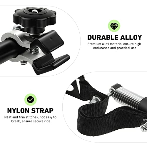 Veemoon 1Pc Universal Bicycle Trailer Hitch Aluminum Alloy Linker Trailer Hitch Adapter Attachment Bike Trailer Connector Hitch Bicycle Rear Rack Accessories #TOP6