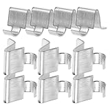 Sécurité antidérapante : les clips d’étagère métalliques sont dotés de caractéristiques antidérapantes pour maintenir les étagères stables, empêchant tout mouvement et la sécurité des objets, aussi bien à la maison qu’au bureau. clips d’étagère métalliques, clips d’étagère robustes