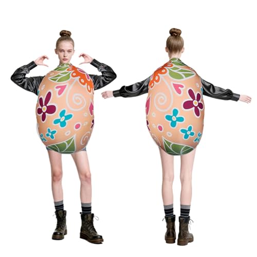 Costume d'œuf de Pâques en tissu polyester de 76 x 105 cm - 6