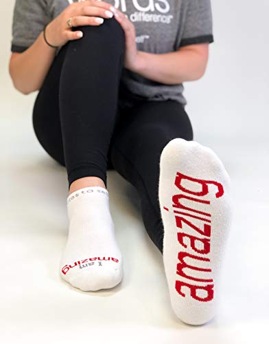 Image of notes to self Socks - Daily Affirmations, Inspirational Socks for girls & boys