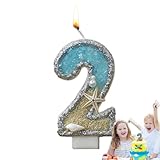 Velas De Cumpleaños Número,Velas De Pastel De Cumpleaños,Velas de cumpleaños con números | Decoraciones para pasteles Números 0-9, Velas para fiestas con decoración para pasteles de estrella de mar