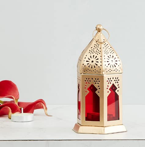Eid Gifts for Home Decor Candle Holder Living Room Hanging Lantern Candles Stand Tealight Votive for Candle Light Dinner LED LamP-image-44