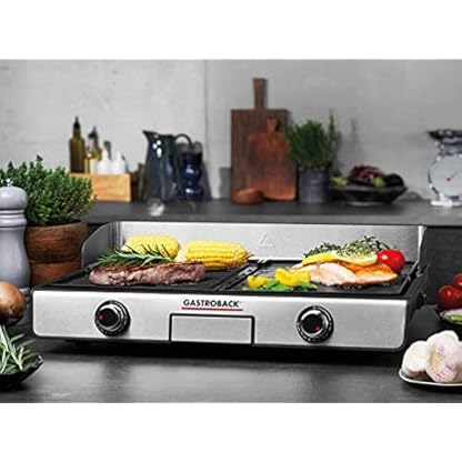 Design Tischgrill Plancha & BBQ – Bild 3