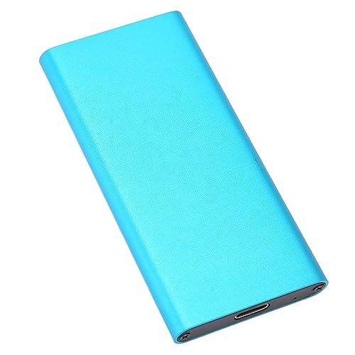 Vikye caja externa USB Type C para mSATA SSD azul miniatura 1
