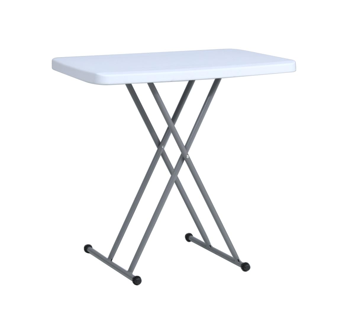 TentandTable Computer Desk, Small, Portable Side Table for Home Office, Work, Bedroom, or Vanity Station, Foldable and Adjustable Height Desk 19"-