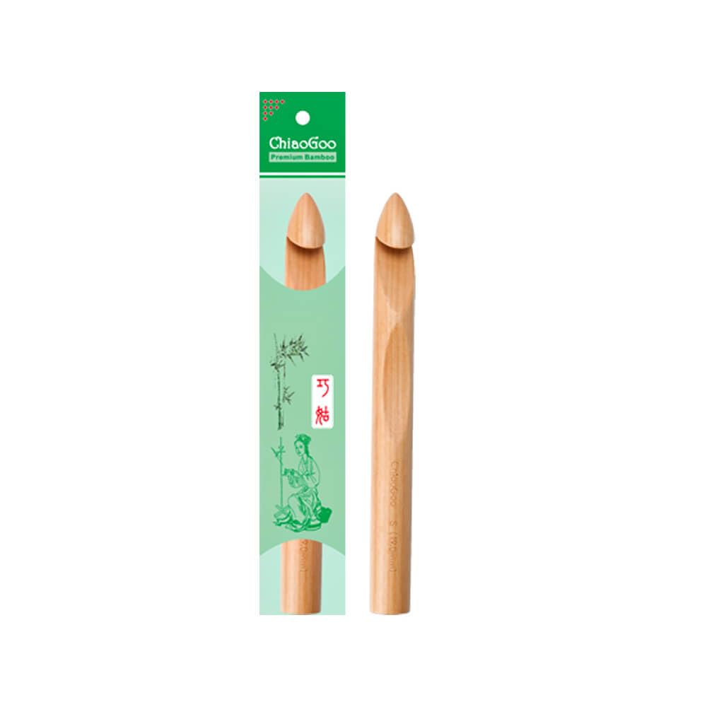 Amazon.com: ChiaoGoo Bamboo Crochet Hook, T/22mm