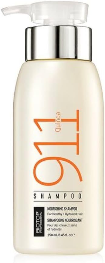 911 Quinoa Shampoo for Dry, Lifeless and Damaged Hair 250 ml Biotop Professional