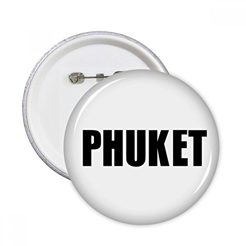 Pins Phuket Thaïlande multicolore pour personnaliser un sac de voyage ou une veste