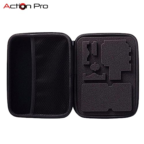 Image of Action Pro Medium Size Travel Storage Case Compatible with GoPro Hero 13 12 11 10 9 8 7 6 5 4 3+ 3 4K Yi EKEN Action Camera