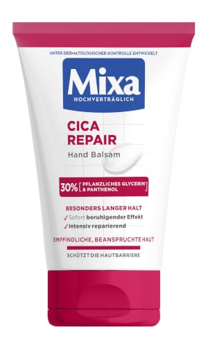 Mixa hautberuhigende Handcreme für sehr trockene Hände, Cica Repair, 50ml – Ansicht 1