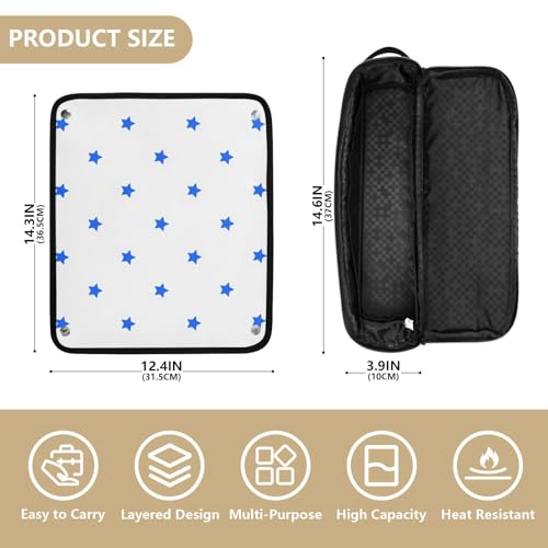Bolsa organizadora de viaje para planchas y rizadores de cabello miniatura 4