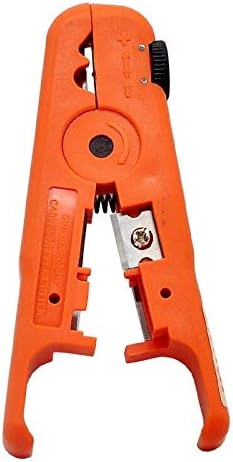 Dong YongS501 SHIPUCO Multi-Function S501P Multi-Conductor Cable Irregular ourshape Cable Stripping Knife Stripping Wire Tool (Orange)