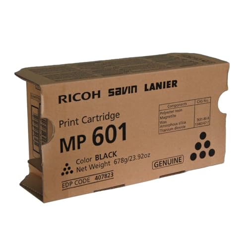 Cartouche de toner Ricoh MP 601 noir original pour imprimante de bureau 25000 pages