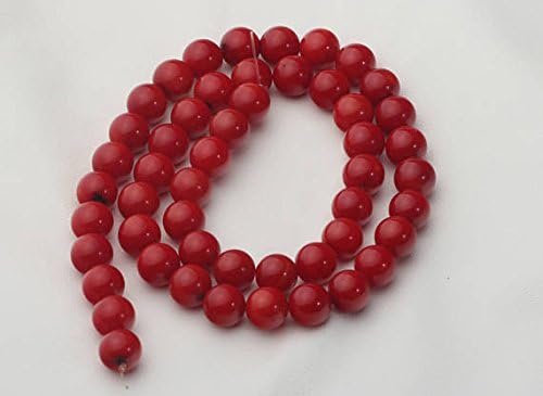 red natural gem, red coral gem, fire red beads, handicrafts, red round gemstone bracelet, gemstone bracelet, necklace, diy loose beads 8-9mm