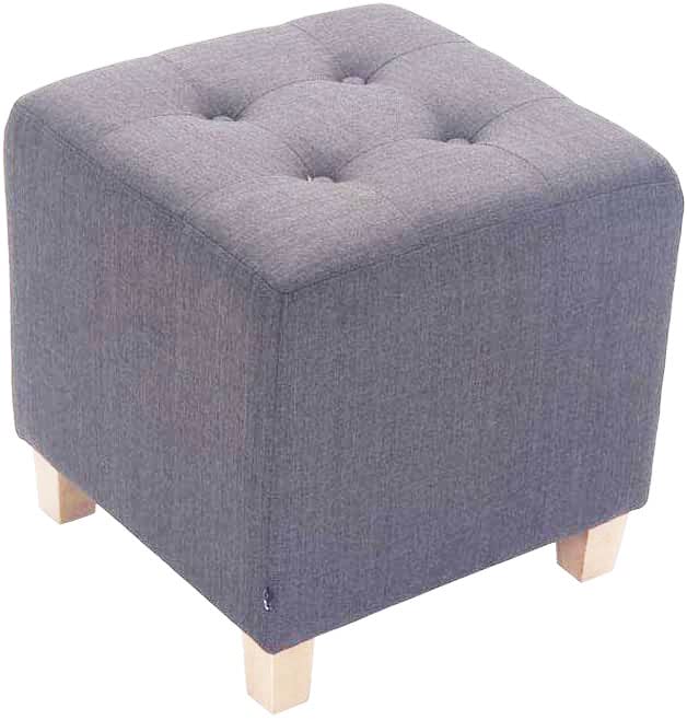 Ereteken ART Square Footstool Ottoman, Velvet Wooden Foot Stool Ottoman with Wood Legs, Sofa Footrest Extra Seating for Living Room Entryway Office-Grey-image-23