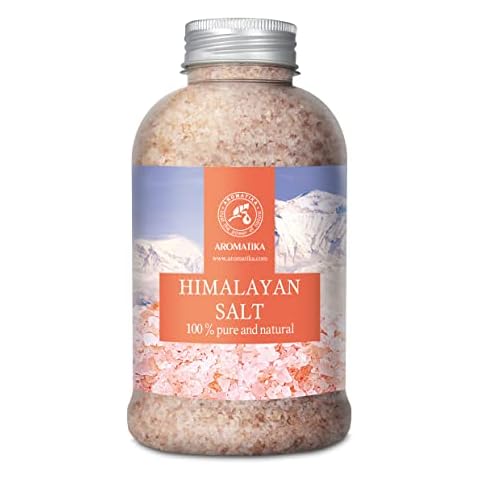 Himalaya Salz Rosa Kristallsalz 600g - 100% Rein & Natürlich - Natursalz - Salz Himalaya für Guten Schlaf - Stressabbau Cover