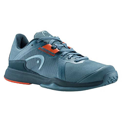 HEAD Sprint Team 3.5 Señores Zapato de Tenis, Mens, Azul/Naranja, 44.5