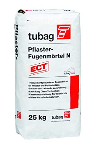 PFN Pflasterfugenmörtel N 25kg, tubag, Trasszement, hellgrau, Fugenmörtel für Außen und Innen, easy clean technology, einfache und rationelle Verarbeitung garantiert PFN Pflasterfugenmörtel N 25kg, tubag, Trasszement, hellgrau, Fugenmörtel für Außen und Innen, easy clean technology, einfache und rationelle Verarbeitung garantiert
