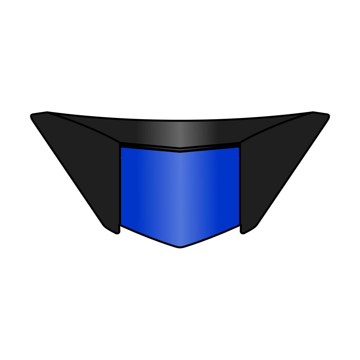 Airoh Spark Air Inlet, Shogun Blue/Red, Gloss Blue