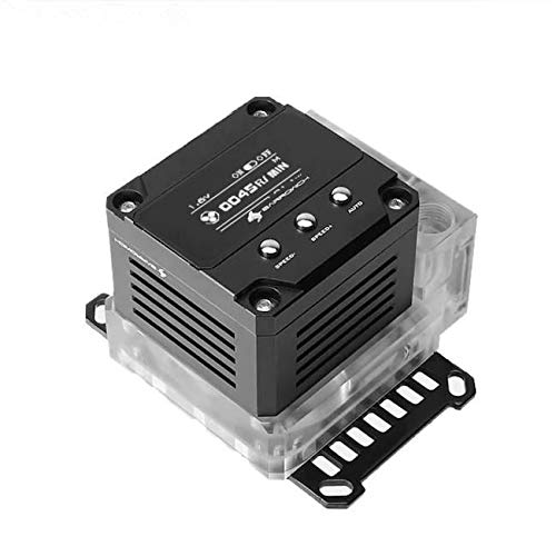 BarrowCH OLED CPU Waterblock, LRC 2.0 RGB, Integrated 17W PWM Pump - AMD AM4