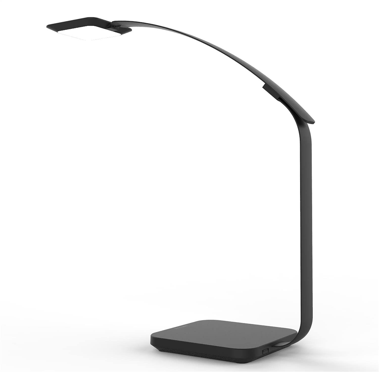 UNILUX 400110241 TIMELIGHT lampa biurkowa LED, kolor czarny, regulacja natężenia światła/koloru za pomocą aplikacji, automatyczne dostosowanie oświetlenia do biorytmu