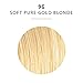 COLORCHARM Permanent Liquid Hair Color for Gray Coverage| 9G Soft Gold Blonde | 1.4 Fl Oz