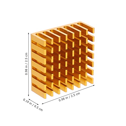 O Dissipador Quadrado Do Quadrado de Alumínio Do Dissipador de Calor: 10 Pcs 28X28x11mm Que Refriger