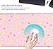 IMAYONDIA Pink Kawaii Desk Pad, Cute Moon Bunny Mouse Pad for Laptop Anime Desktop Mat, Computer Protector Aesthetic Writing Pads for Office Home School Kids, Large Mousepad Tarot Mat, 31.5 x 15.7 in