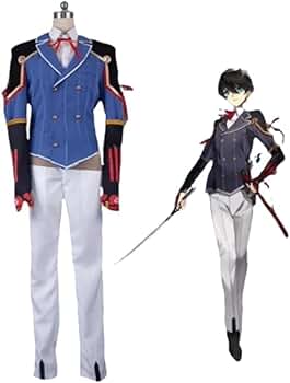 Acosdary]刀剣乱舞 コスプレ衣装 堀川国広 運動セット ウィッグ